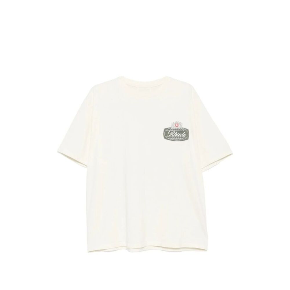 Rhude Neutrals T-Shirts & Vests - T-Shirts Men
